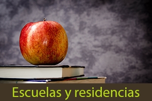 Escuelas y residencias